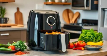 10 receitas saudáveis para fazer na air fryer