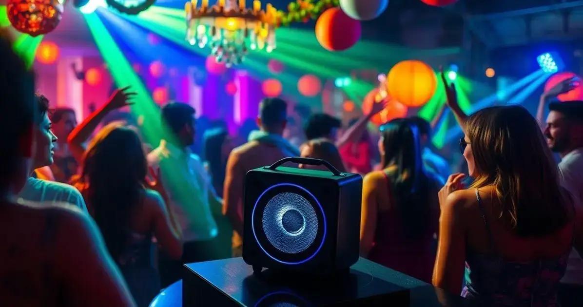 Como a melhor caixa de som Bluetooth pode transformar suas festas?