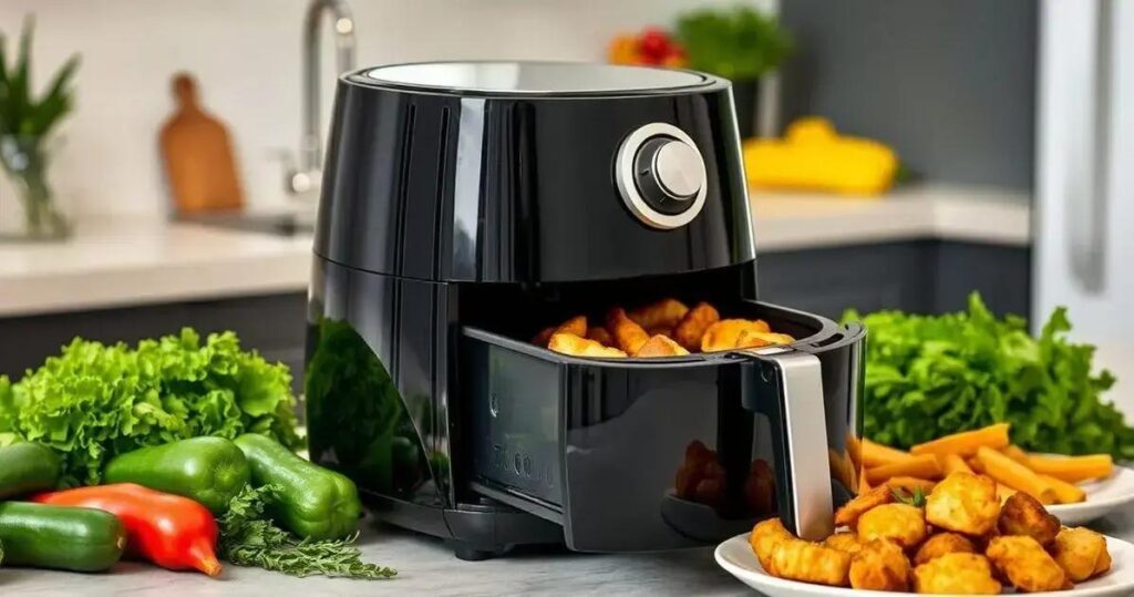 Como funciona a fritadeira elétrica sem óleo?