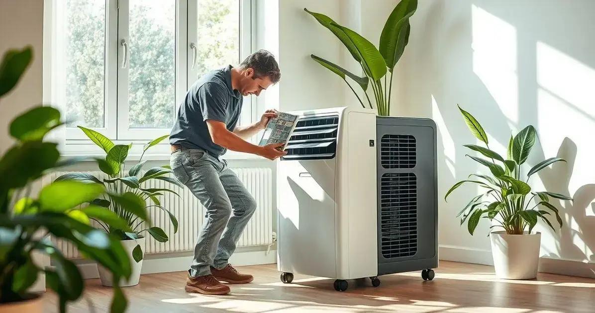 Dicas para manutenção e uso eficiente do seu ar-condicionado portátil