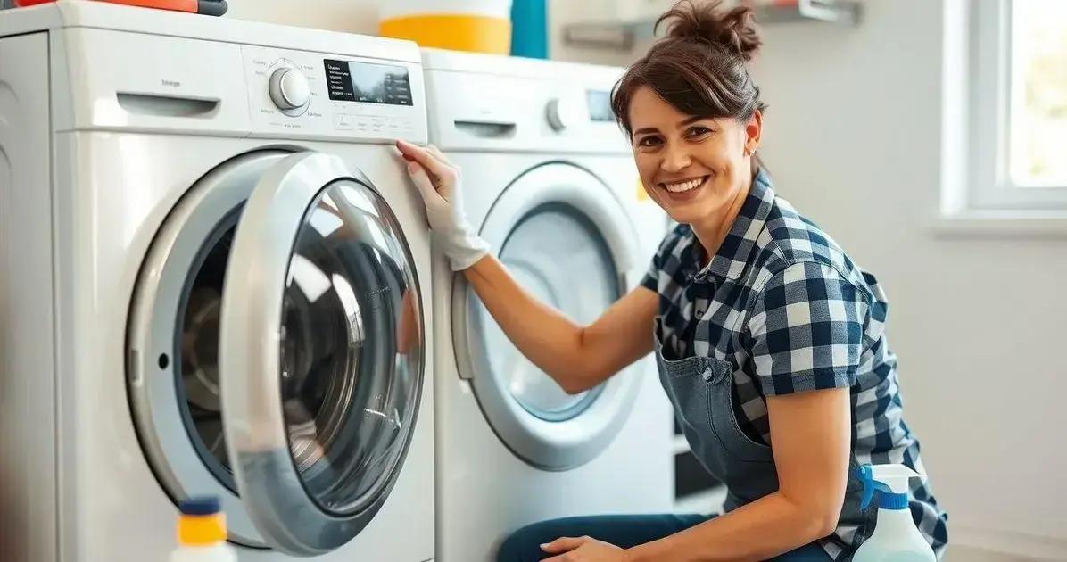 Dicas práticas para manter sua lavadora em ótimo estado