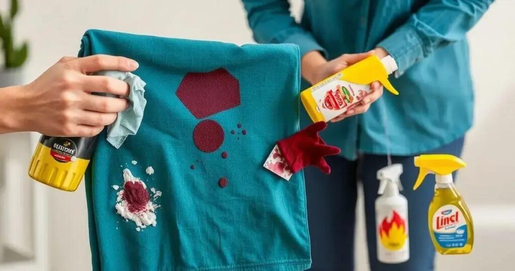 Técnicas eficazes para remover manchas difíceis de roupas