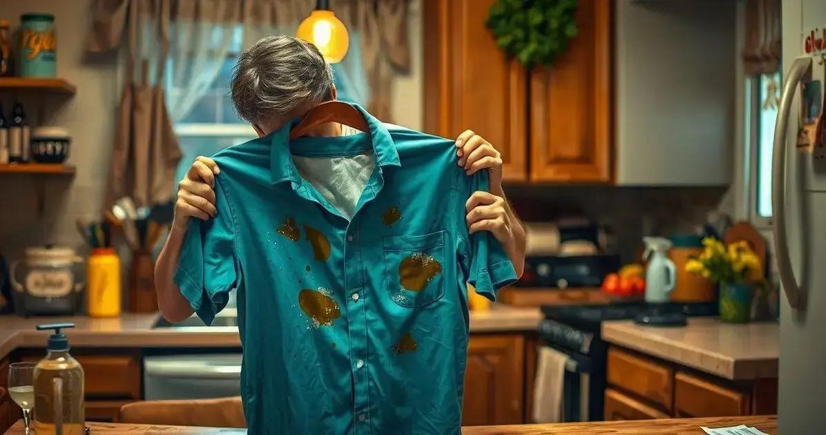 Uma história inesperada sobre uma camisa manchada