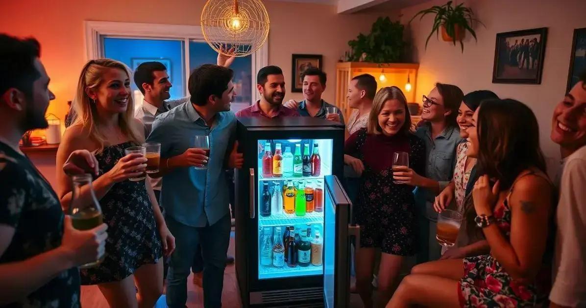 História de como meu amigo salvou uma festa com o frigobar perfeito
